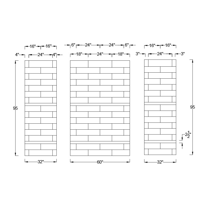 Modern-6x24-Line-Drawing Modern-6x24-Line-Drawing